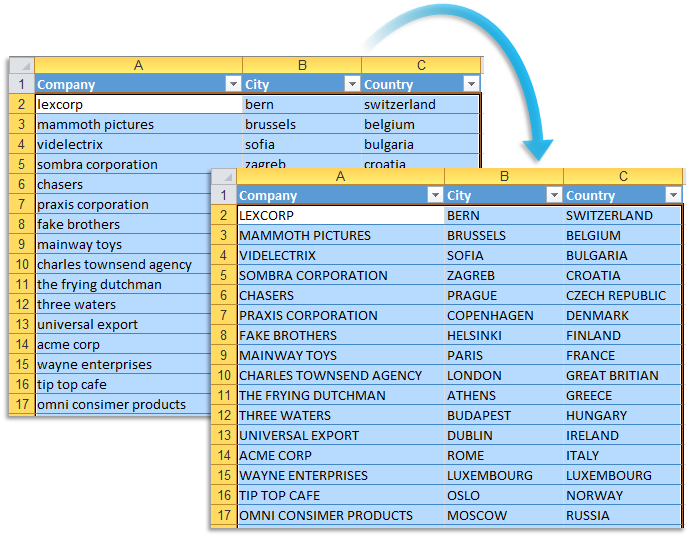 ASAP Utilities For Excel Blog Tip Easily Change The Text In 