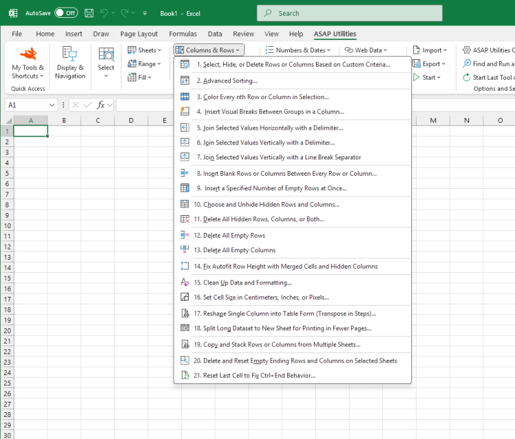 Columns & Rows  ›  6 Join Selected Values Vertically with a Delimiter... (Click to Zoom) Columns & Rows  ›  6 Join Selected Values Vertically with a Delimiter...