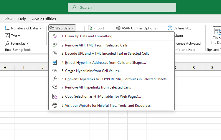 Web Data  ›  3 Decode URL and HTML Encoded Text in Selected Cells Web Data  ›  3 Decode URL and HTML Encoded Text in Selected Cells