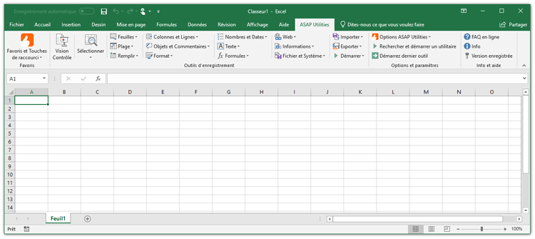 ASAP Utilities for Excel - Descriptions de tous les outils dans ASAP ...