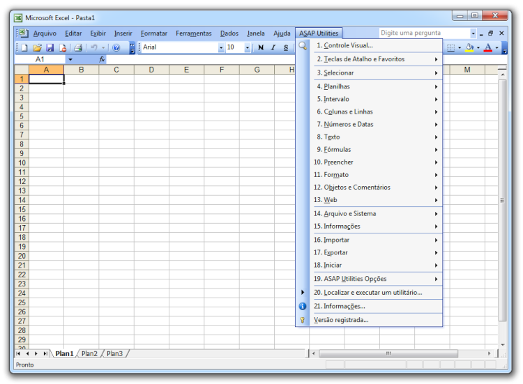 Asap Utilities For Excel - Descrições De Todas As Ferramentas Em Asap 